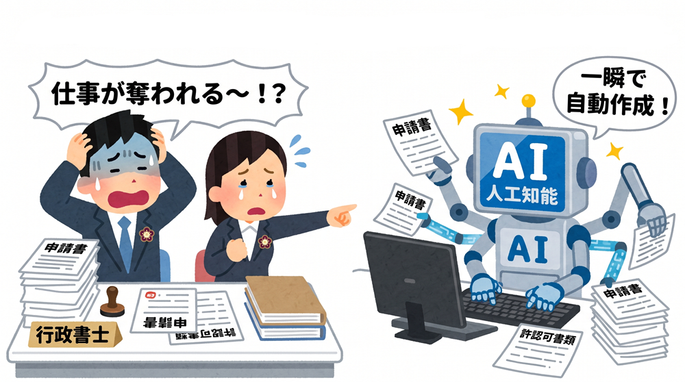 AI躍進のイメージ 行政書士吉村法務事務所